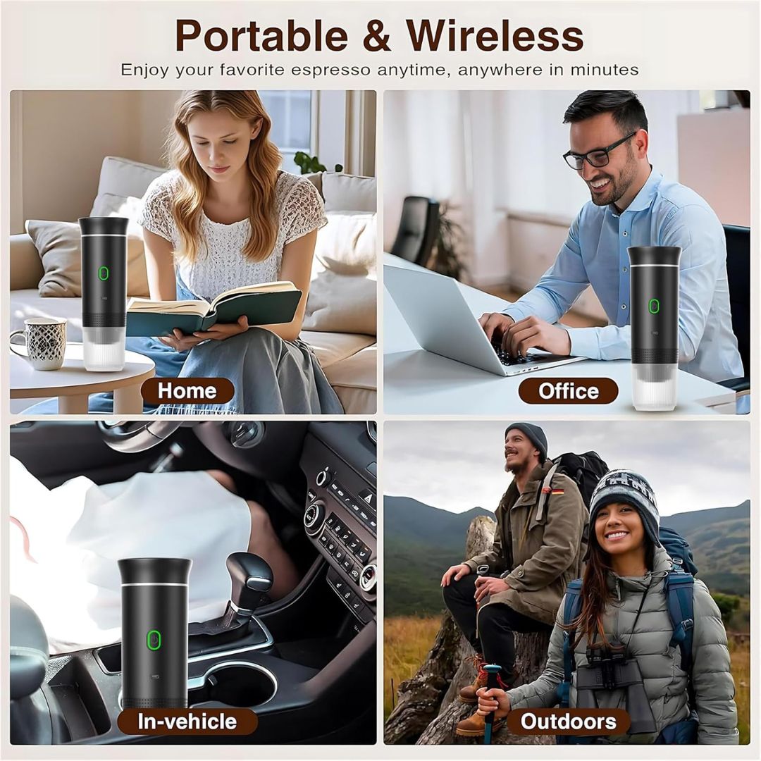 Portable coffee maker
