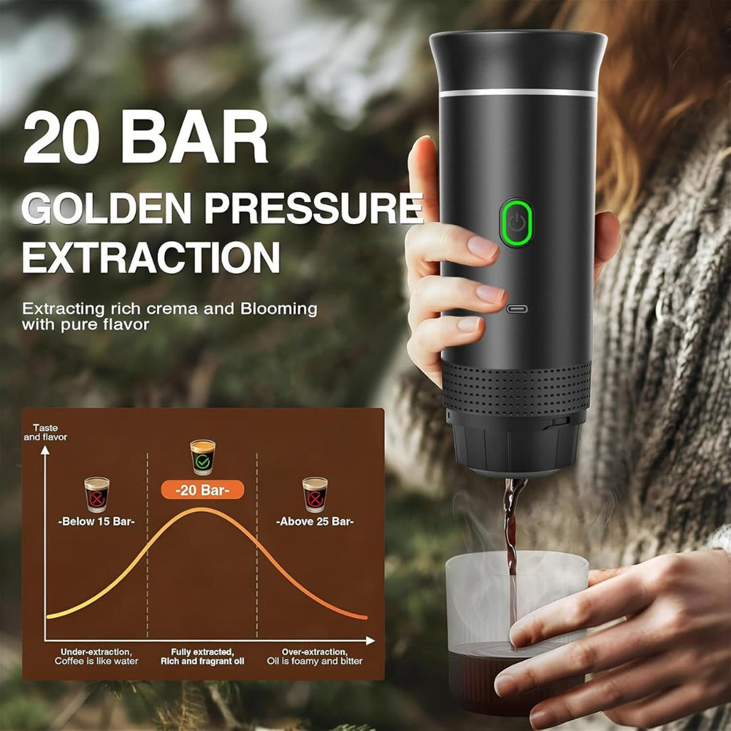 Portable coffee maker