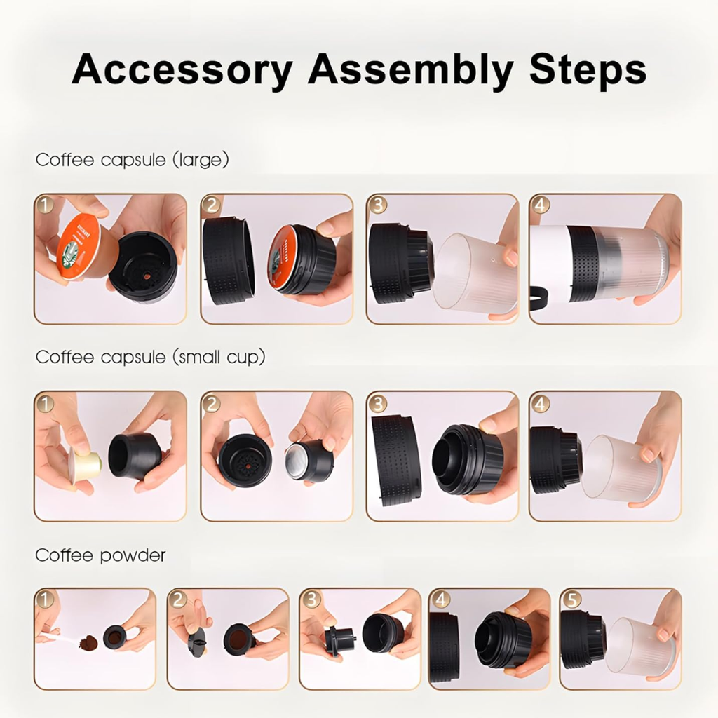 Portable coffee maker